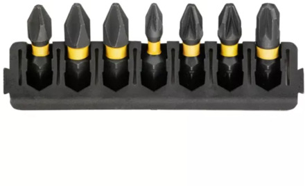 Bitset | Houder + IMPACT Torsion | 25 mm | PBitset | H1 x1, PBitset | H2 x2, PZ1 x1, PZ2 x2, PZ3 x1 - DT70809-QZ