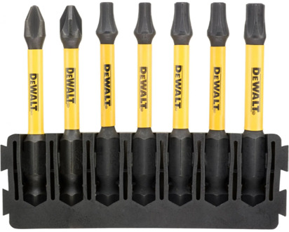 Bitset | Houder + IMPACT Torsion | 57 mm | PBitset | H2 x1, PZ2 x1, T20 x2, T57 x2, T30 x1 - DT70820-QZ