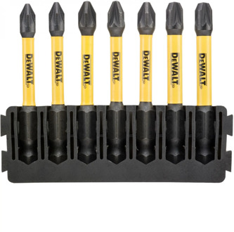 Bitset | Houder + IMPACT Torsion | 57 mm | PZ1 x2, PZ2 x3, PZ3 x2 - DT70822-QZ