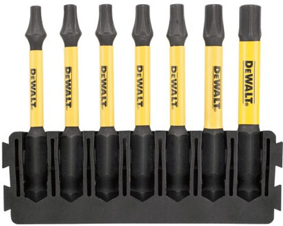 Bitset | Houder + IMPACT Torsion | 57 mm | T15 x1, T20 x2, T57 x2, T30 x1, T40 x1 - DT70825-QZ