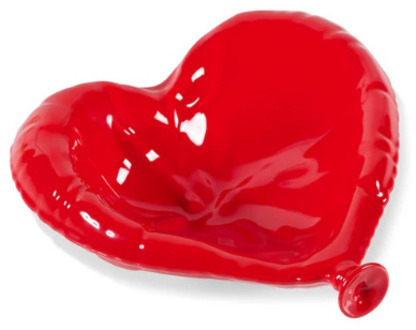 Bitten Design bewaardoosje Heart Balloon Rood