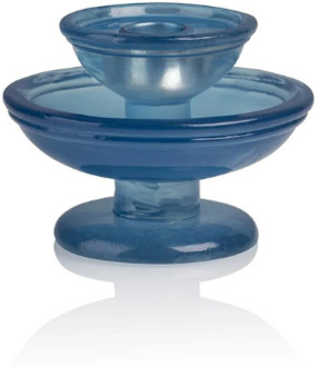 Bitten Fountain kandelaar blauw
