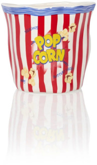 Bitten Popcorn Ceramic Bag snackschaaltje of bloempot Multicolor