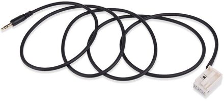 Biurlink 12Pin Cd-wisselaar naar 3.5mm Audio AUX IN Adapter Kabel Voor Mercedes Benz W169 W203 W209 W251 Comand APS NTG CD20 30 50