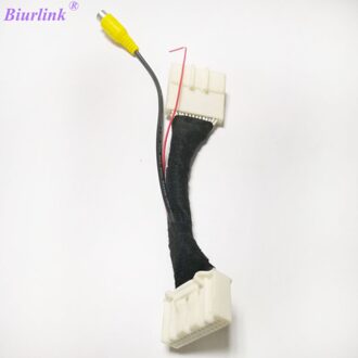 Biurlink Auto Dvd Camera Kabel Rca AV-IN Adapter Voor Toyota Camry Crown RAV4 Prado Corolla Reiz