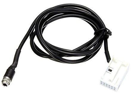 Biurlink Auto RD4 Radio Aux Kabel 3.5 MM Slot Audio Plug Voor Peugeot 307 308 408 407 507 enkel en alleen kabel