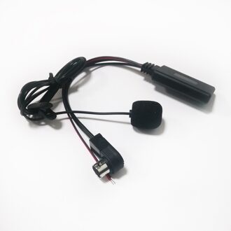 Biurlink Auto Stereo Bluetooth Aux aux Kabel Bedrading Radio Microfoon Handsfree Kit voor JVC Alpine CD KS-U58 PD100 U57 U29