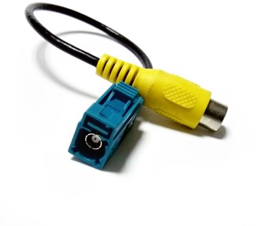 Biurlink Fakra Omkeren AV-IN Camera Video Aansluiting RCA Kabel Parking Adapter voor Mercedes Benz voor Ford 20CM kabel