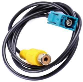 Biurlink Fakra Omkeren AV-IN Camera Video Aansluiting RCA Kabel Parking Adapter voor Mercedes Benz voor Ford 80CM kabel