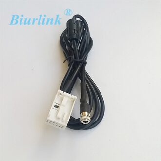 Biurlink RD4 Aux Adapter Media Kabel 12-Pins Poort Voor Peugeot C2 C4 307 308 Voor Citroen