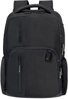 BIZ2GO Laptop Backpack 14.1'' black backpack Zwart - H 44.5 x B 30.5 x D 22.5