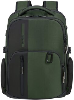 BIZ2GO Laptop Backpack 15.6'' Daytrip earth green backpack Groen - H 44.5 x B 32 x D 25