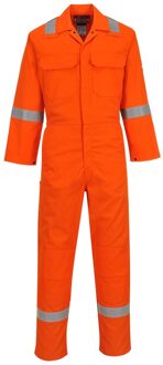 BIZWELD Overalls Vlamvertragend Antist. BIZWELD Oranje4XL