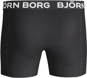 Björn Borg 2-pack Basis Boxershorts Zwart - S