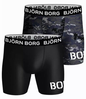Björn Borg 2-pack performance boxers Veelkleurig - M