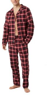 Björn Borg 2 stuks Core Loungewear Pyjama Set Long Sleeve Versch.kleure/Patroon,Groen,Rood,Zwart - Small,Medium,Large