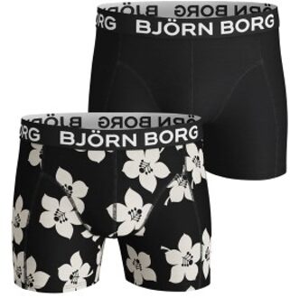 Björn Borg 2 stuks Cotton Stretch Shorts 2112 Groen,Bruin,Versch.kleure/Patroon,Blauw,Zwart,Wit - Small,Large,X-Large,XX-Large
