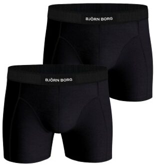 Björn Borg 2 stuks Lycocell Boxer Zwart,Versch.kleure/Patroon - Small,Medium,X-Large,XX-Large