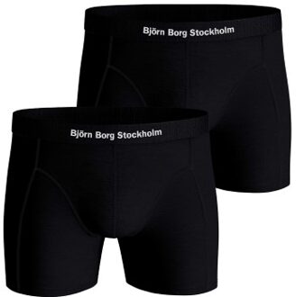Björn Borg 2 stuks Lyocell Boxer 1730 Zwart - Medium