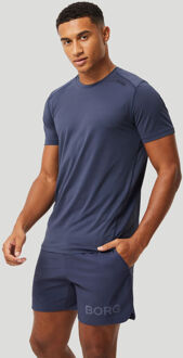 Björn Borg Athletic T-shirt Heren donkerblauw - S,M,L,XL,XXL