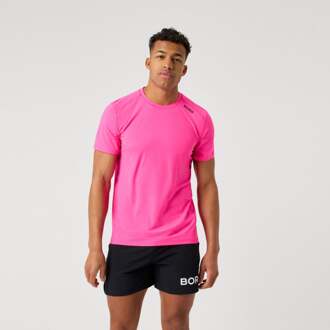 Björn Borg Athletic T-shirt Heren-pink - S,M,L,XL,XXL