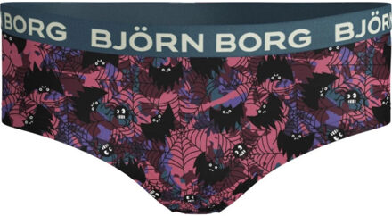 Björn Borg BAT meisjes ondergoed - 2pack - multi/glow in the dark/blauw - Maat 170 - 176