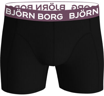 Björn Borg Björn borg 3-pack boxershorts cotton stretch – /logoband Zwart - XL