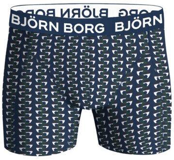 Björn Borg Björn borg 5-pack boxershorts cotton stretch – /print Blauw - XL