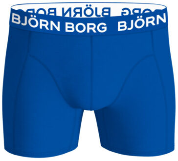 Björn Borg Björn borg cotton stretch boxershorts 3-pack – Blauw - XL
