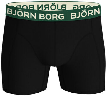 Björn Borg Björn borg cotton stretch boxershorts 3-pack – - maat XL Zwart
