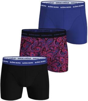 Björn Borg Björn Borg Cotton Stretch Boxershorts Heren (3-pack) - L