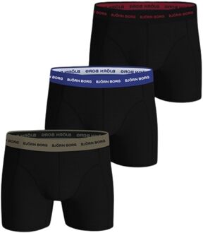 Björn Borg Björn Borg Cotton Stretch Boxershorts Heren (3-pack) - XL
