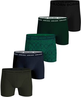 Björn Borg Björn Borg Cotton Stretch Boxershorts Heren (5-pack) - XL