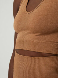 Björn Borg Björn borg dames sthlm seamless light crop top – Beige - M / L