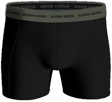 Björn Borg Björn borg heren boxershorts 3-pack – zwart, & palmboomprint Groen - S
