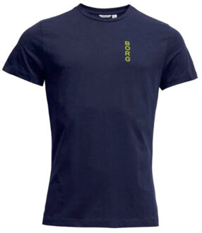 Björn Borg Björn borg heren t-shirt samir – navy Blauw - L