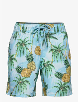 Björn Borg Björn borg loose shorts kenny – comfortabele en duurzame zwemshorts van gerecycled polyester - maat 134/140 Blauw