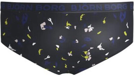 Björn Borg Björn borg meisjes hipster 2-pack – zacht katoen – & bloemenprints - maat 110/116 Blauw
