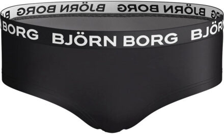 Björn Borg Björn borg meisjes hipster 2-pack – zacht katoen – & multicolor print Zwart - 170