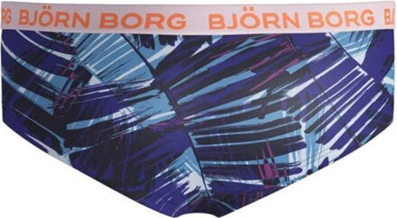 Björn Borg Björn borg meisjes hipster 2-pack – zacht katoen – palm & multicolor Veelkleurig - 110/116