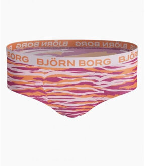 Björn Borg Björn borg meisjes hipster 2-pack – zacht katoen – veelkleurig design - 170