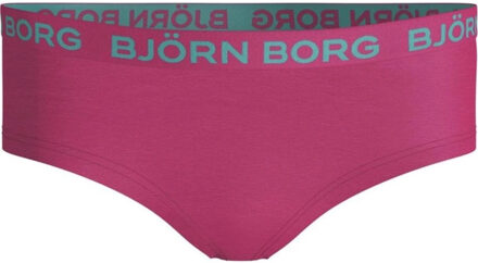 Björn Borg Björn borg meisjes hipster 3-pack – paisley – , roze & print - maat 146/152 Blauw