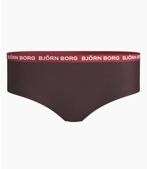 Björn Borg Björn borg meisjes hipster 5-pack – zacht katoen – crown blue & ​ - maat 122/128 Paars