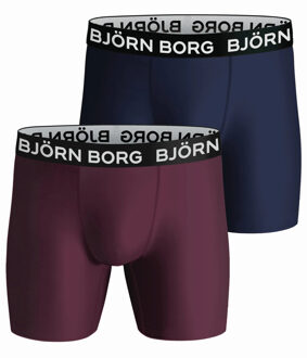 Björn Borg Björn Borg Onderbroeken 2-Pack Performance Boxers Multi Veelkleurig - S