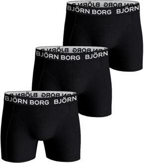Björn Borg Björn Borg Onderbroeken 3-Pack Boxers Zwart