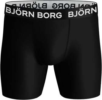 Björn Borg Björn Borg Performance Boxershorts 5-Pack Zwart Groen Blauw Donkergroen - L,M
