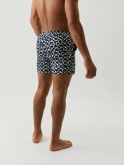 Björn Borg Björn borg swimshort staffan – blauw met wit abstract patroon - XXL