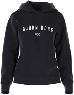 Björn Borg Bjorn borg bjorn borg logo trui zwart dames - XS