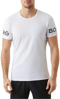 Björn Borg Bjorn Borg BORG Tee - Sportshirt performance - mannen - wit - XL