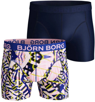 Björn Borg Bjorn Borg Boxershort 2-Pack- Heren - LA Art - 1911-1276 71021 - Maat S